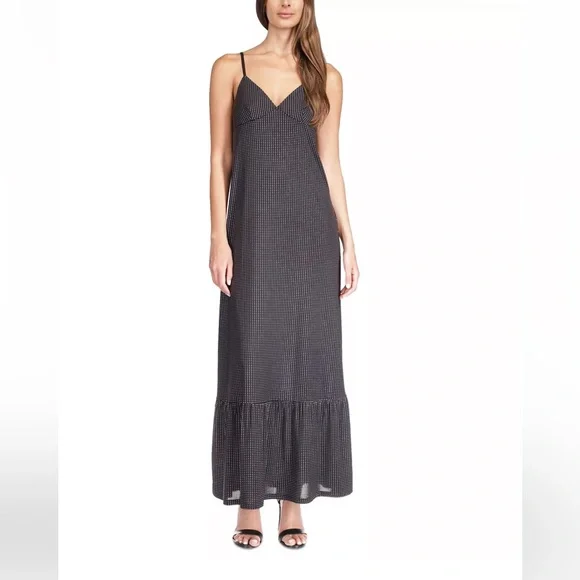 Michael Kors | Dresses | Michael Michael Korswomens Silver Ministudded Maxi  Dress | Poshmark